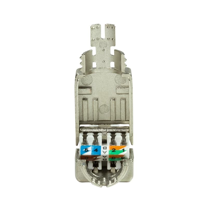 MUFA RJ-45 LOGILINK pt. cablu FTP, SFTP, Cat6a/Cat.7/Cat.8, RJ-45 (T), ecranat, zinc turnat ecranat, manson, pentru cablu cu diametru exterior 6-8.5mm AWG22-24, 1 buc, "MP0080" — miniatură