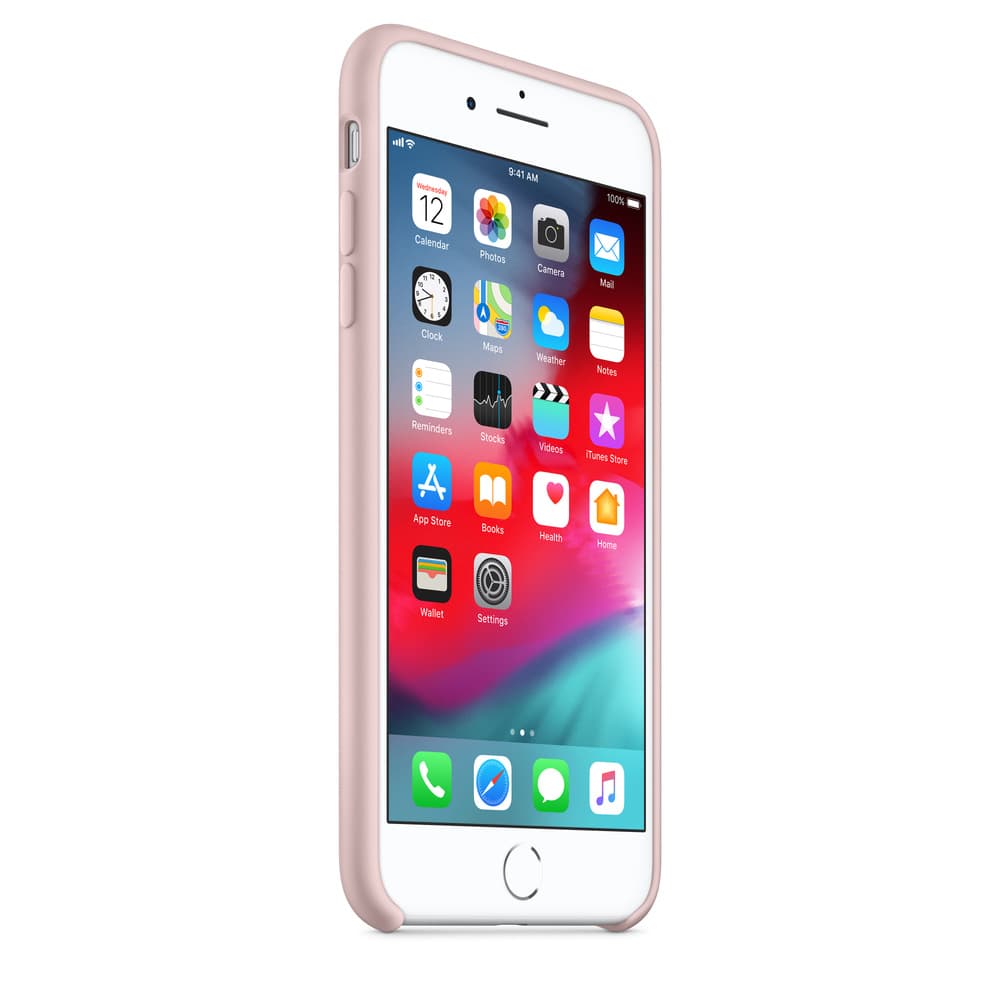 HUSA Smartphone Apple, pt iPhone 8 Plus | iPhone 7 Plus, tip back cover (protectie spate), silicon, ultrasubtire, roz, "mqh22zm/a" — miniatură