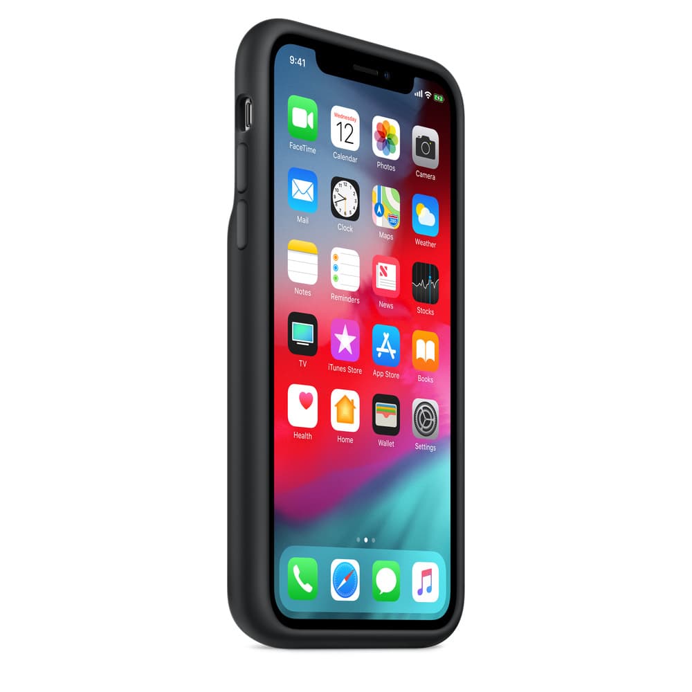 HUSA Smartphone Apple, pt iPhone XS, tip back cover (protectie spate), silicon | microfibra, ultrasubtire, negru, "mrxk2zm/a" — miniatură