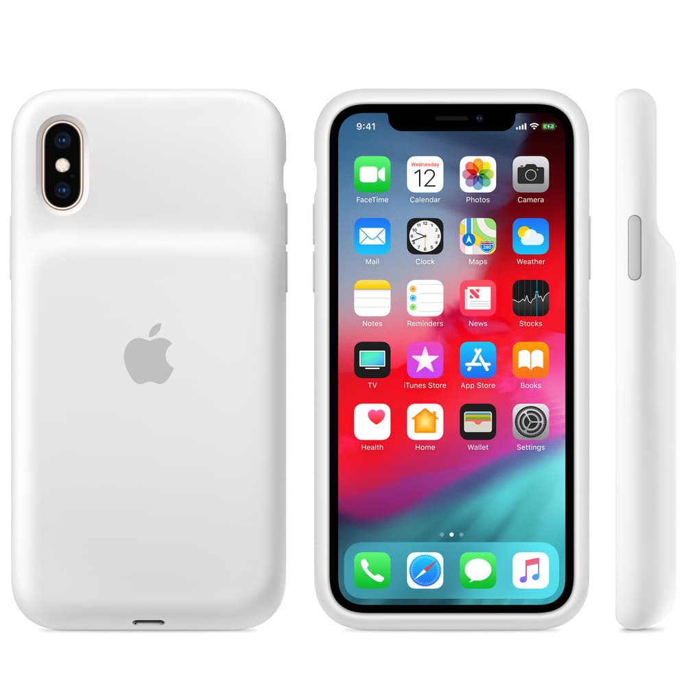 HUSA Smartphone Apple, pt iPhone XS, tip back cover (protectie spate), silicon | microfibra, ultrasubtire, alb, "mrxl2zm/a" — miniatură