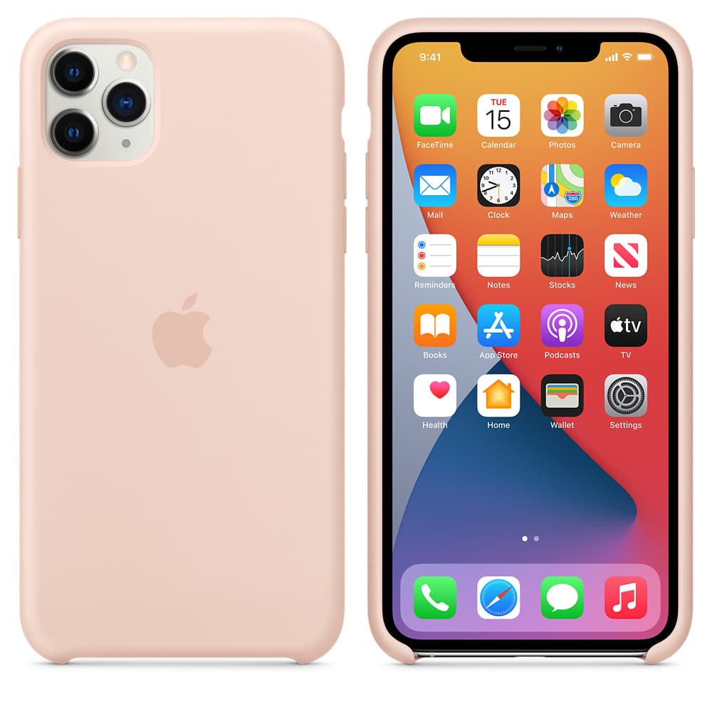 HUSA Smartphone Apple, pt iPhone 11 Pro Max, tip back cover (protectie spate), silicon, ultrasubtire, roz, "mwyy2zm/a" — miniatură