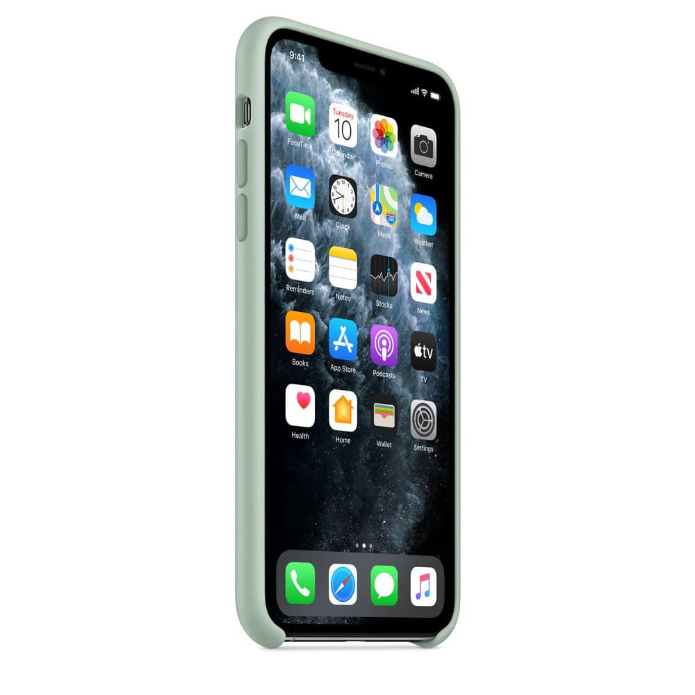 HUSA Smartphone Apple, pt iPhone 11 Pro Max, tip back cover (protectie spate), silicon, ultrasubtire, gri, "mxm92zm/a" — miniatură