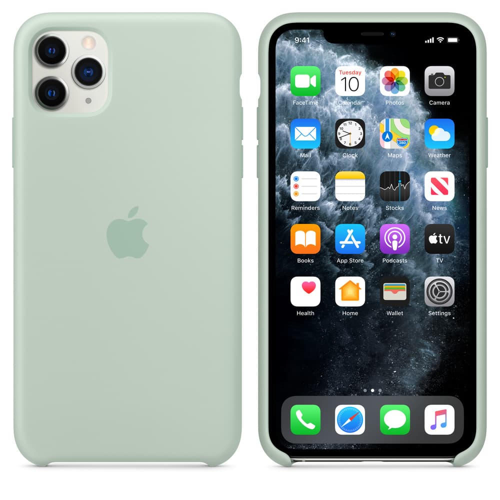 HUSA Smartphone Apple, pt iPhone 11 Pro Max, tip back cover (protectie spate), silicon, ultrasubtire, gri, "mxm92zm/a" — miniatură