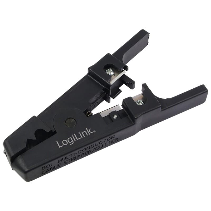 TRUSA scule retelistica, LOGILINK, testare cab, sertiz. mufe, deziz. cablu, sertiz. cab,taiere cablu. 4 prod.:tester cab,cleste sertiz. mufe,unealta punch down,cleste dez. cab, Cat.6A/7, "WZ0070" — miniatură