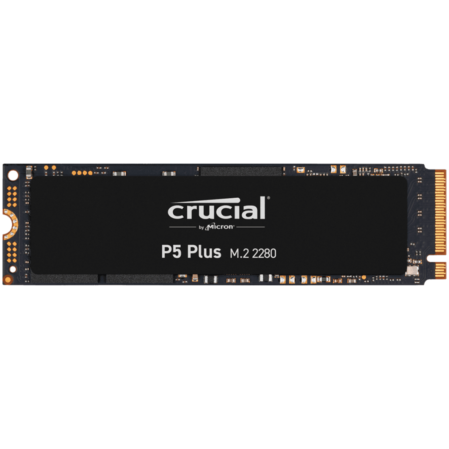 SSD CRUCIAL P5 Plus, 1TB, M.2, PCIe Gen4.0 x4, 3D Nand, R/W: 6600/5000 MB/s, "CT1000P5PSSD8"