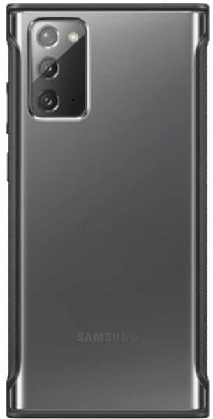 HUSA Smartphone Samsung, pt Galaxy Note 20, tip back cover (protectie spate), TPU, Clear Protective Cover, negru, "EF-GN980CBEGEU"