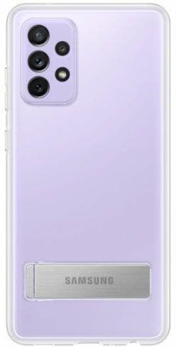 HUSA Smartphone Samsung, pt Galaxy A72, tip back cover (protectie spate), policarbonat | TPU, Clear Standing Cover, transparent, "EF-JA725CTEGWW"