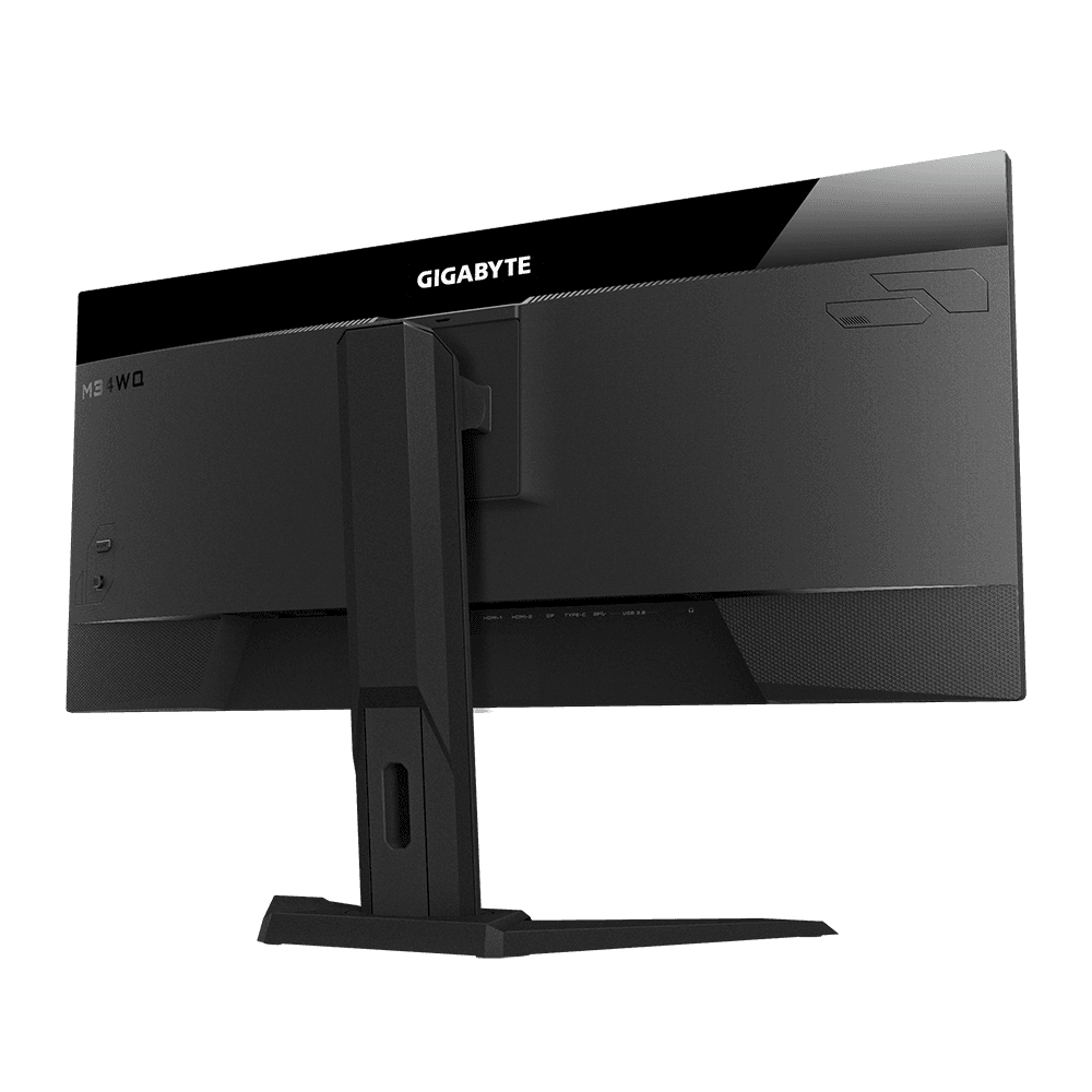 MONITOR Gigabyte 34 inch, Gaming, IPS, UWQHD (3440 x 1440), Wide, 400 cd/mp, 1 ms, HDMI x 2 | DisplayPort, "M34WQ" — miniatură