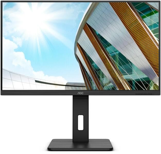 MONITOR AOC 31.5 inch, home | office, VA, 4K UHD (3840 x 2160), Wide, 350 cd/mp, 4 ms, HDMI x 2 | DisplayPort, "U32P2CA"