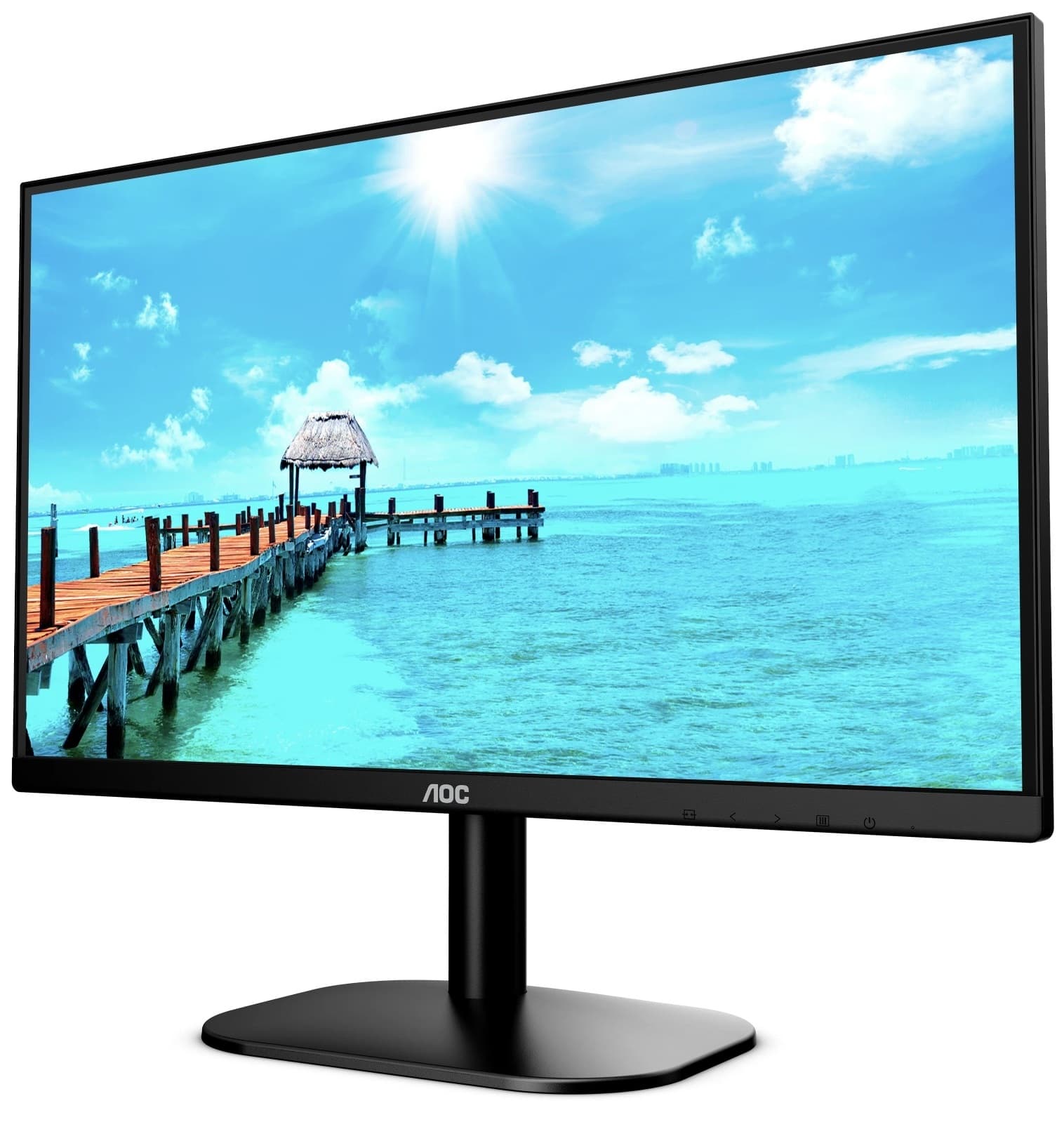 Monitor AOC 21.5" VA FHD 1920x1080 75Hz 4ms FlickerFree VGA HDMI 22B2H/EU
