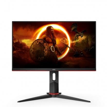 MONITOR AOC 23.8 inch, Gaming, VA, Full HD (1920 x 1080), Wide, 350 cd/mp, 1 ms, DisplayPort | HDMI x 2, "24G2SU/BK"
