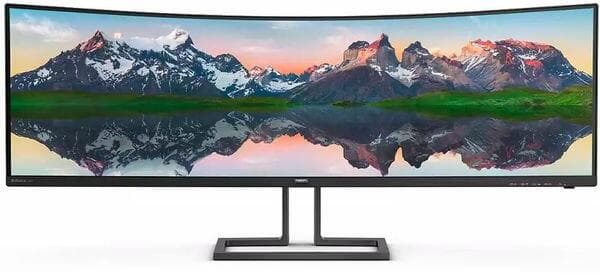 MONITOR Philips 49 inch, Gaming, VA, 5K UHD (5120 x 1440), Ultra Wide | curbat, 550 cd/mp, 4 ms, DisplayPort | HDMI x 3, "498P9Z/00"