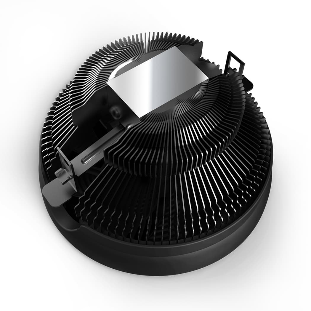 COOLER PCCOOLER, skt. universal, racire cu aer, vent. 120 mm x 1, 1800 rpm, fixed LED RGB "E126M PRO" — miniatură