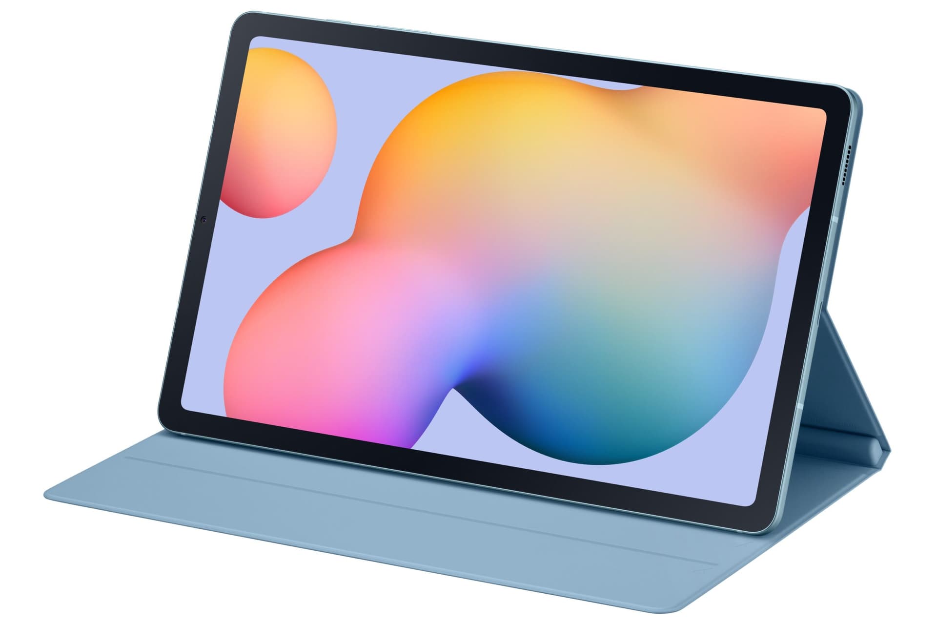 Husa pt Galaxy Tab S6 Lite 10.4" P610/P615 Book Cover Blue EF-BP610PLEGEU, "EF-BP610PLEGEU" — miniatură