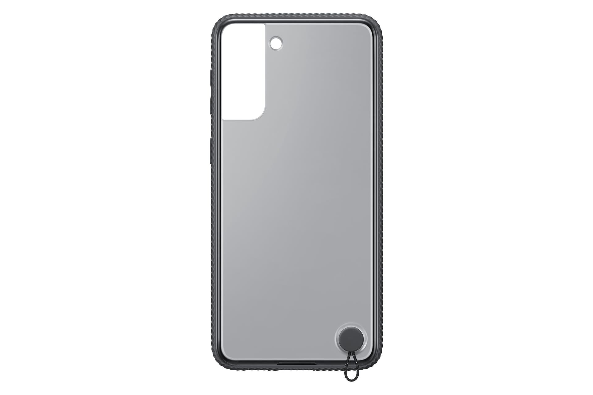 HUSA Smartphone Samsung, pt Galaxy S21+, tip back cover (protectie spate), silicon, ultrasubtire, negru, "EF-GG996CBEGWW" — miniatură
