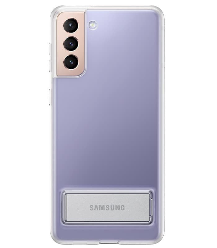 HUSA Smartphone Samsung, pt Galaxy S21+, tip back cover (protectie spate), policarbonat, ultrasubtire, transparent, "EF-JG996CTEGWW"