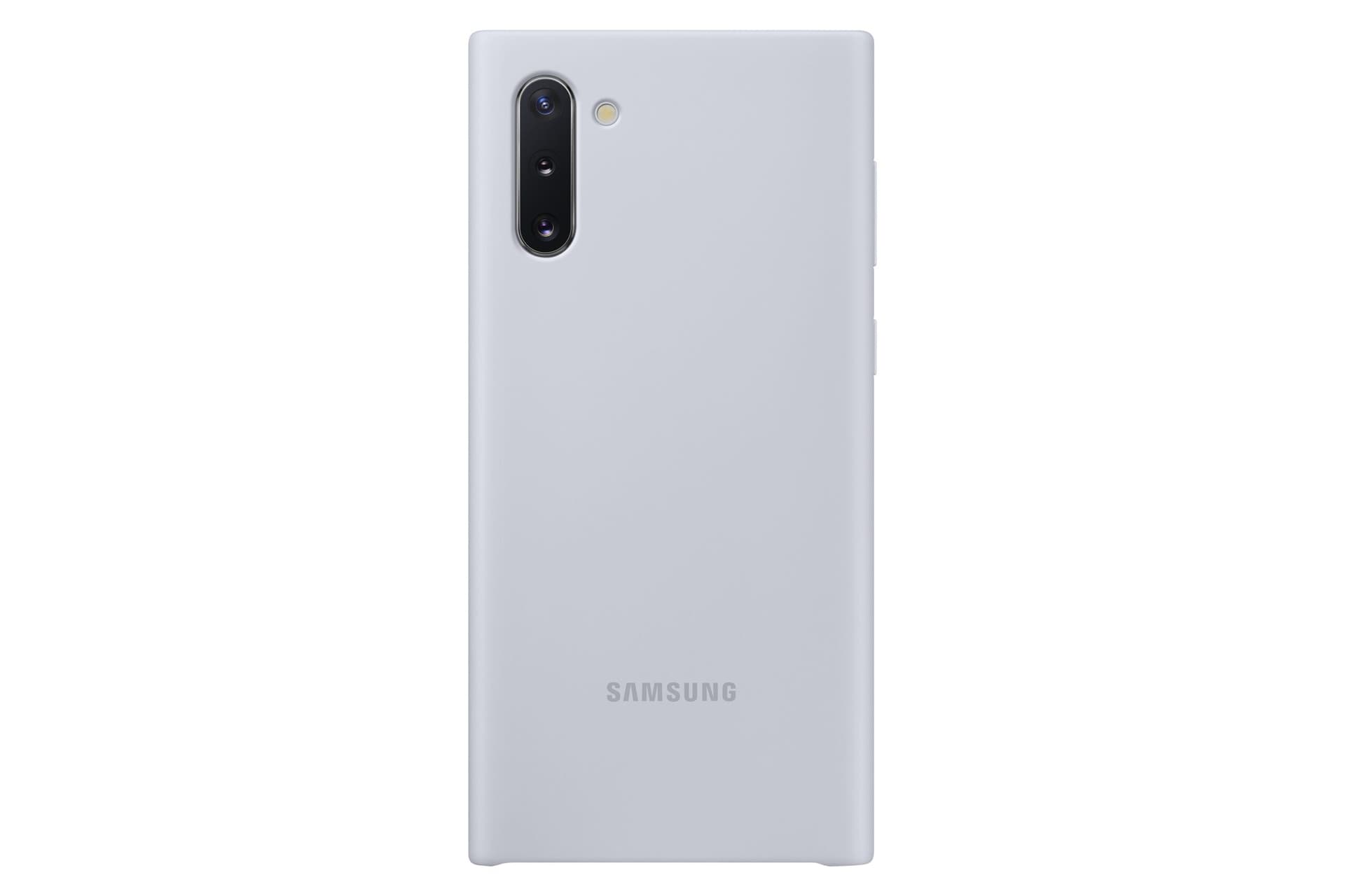 HUSA Smartphone Samsung, pt Galaxy Note 10, tip back cover (protectie spate), silicon, ultrasubtire, gri, "EF-PN970TSEGWW"