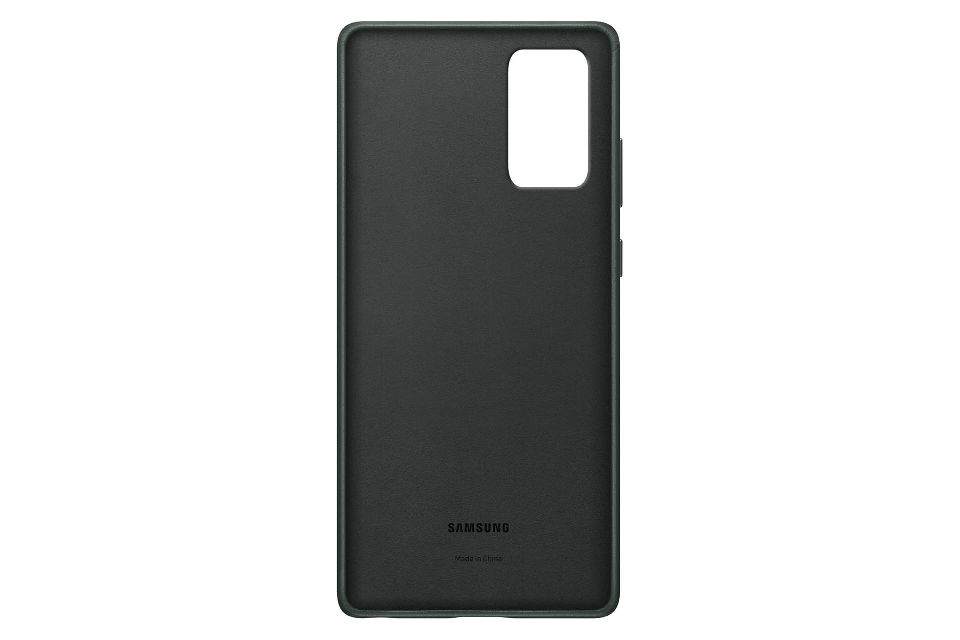 HUSA Smartphone Samsung, pt Galaxy Note 20, tip back cover (protectie spate), piele, ultrasubtire, verde, "EF-VN980LGEGEU" — miniatură