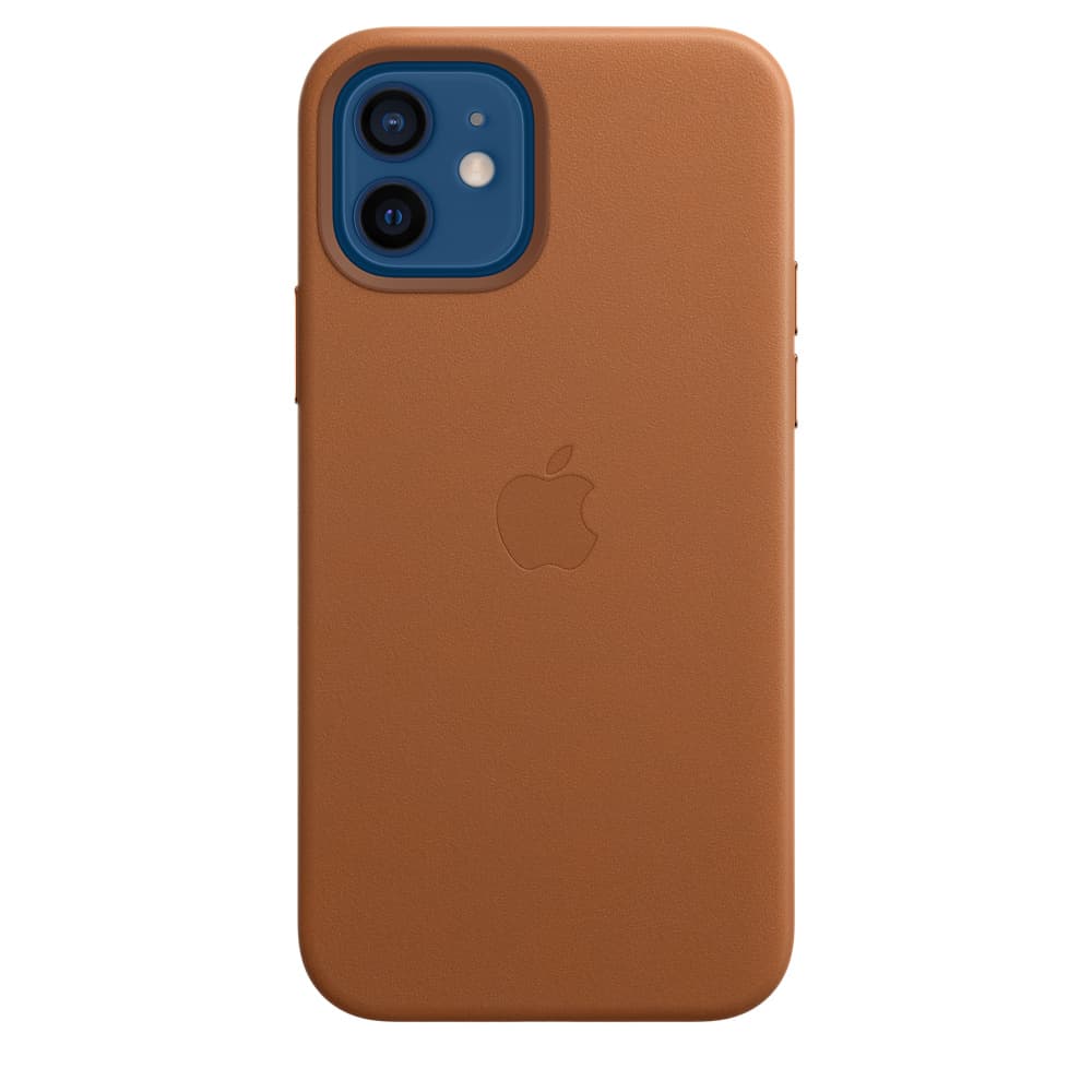HUSA Smartphone Apple, pt iPhone 12 | iPhone 12 Pro, tip back cover (protectie spate) cu MagSafe, piele, MagSafe, maro, "mhkf3zm/a"