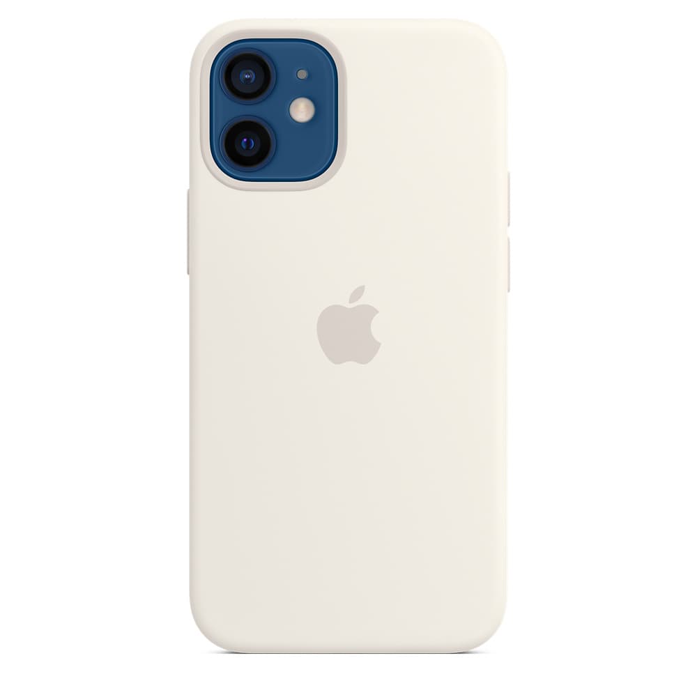 HUSA Smartphone Apple, pt iPhone 12 mini, tip back cover (protectie spate) cu MagSafe, silicon, MagSafe, alb, "mhkv3zm/a"