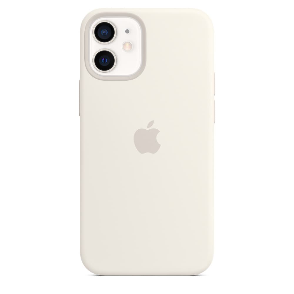 HUSA Smartphone Apple, pt iPhone 12 mini, tip back cover (protectie spate) cu MagSafe, silicon, MagSafe, alb, "mhkv3zm/a" — miniatură