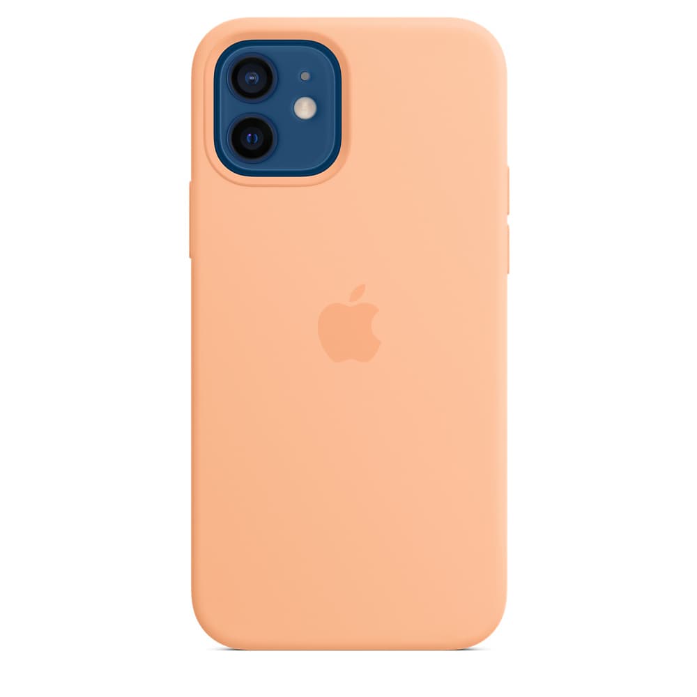 HUSA Smartphone Apple, pt iPhone 12 | iPhone 12 Pro, tip back cover (protectie spate) cu MagSafe, silicon, MagSafe, crem, "mk023zm/a"