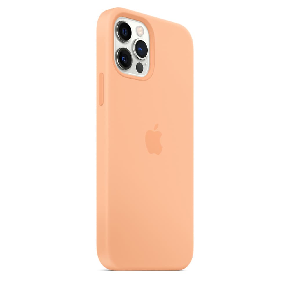 HUSA Smartphone Apple, pt iPhone 12 | iPhone 12 Pro, tip back cover (protectie spate) cu MagSafe, silicon, MagSafe, crem, "mk023zm/a" — miniatură