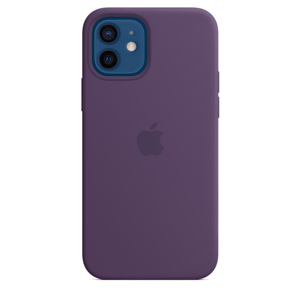 HUSA Smartphone Apple, pt iPhone 12 | iPhone 12 Pro, tip back cover (protectie spate) cu MagSafe, silicon, MagSafe, mov, "mk033zm/a"