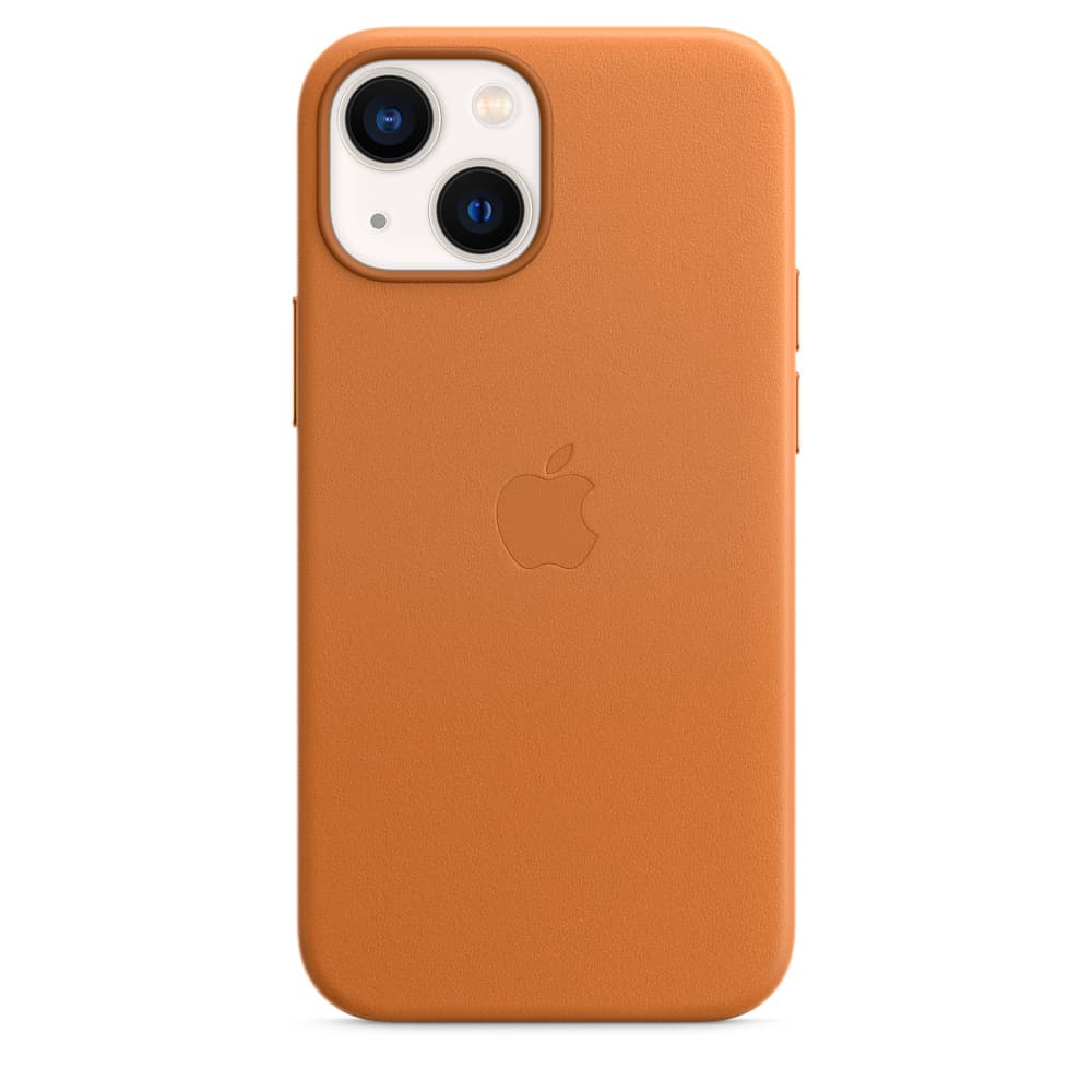 HUSA Smartphone Apple, pt iPhone 13 mini, tip back cover (protectie spate) cu MagSafe, piele, MagSafe, maro, "mm0d3zm/a"
