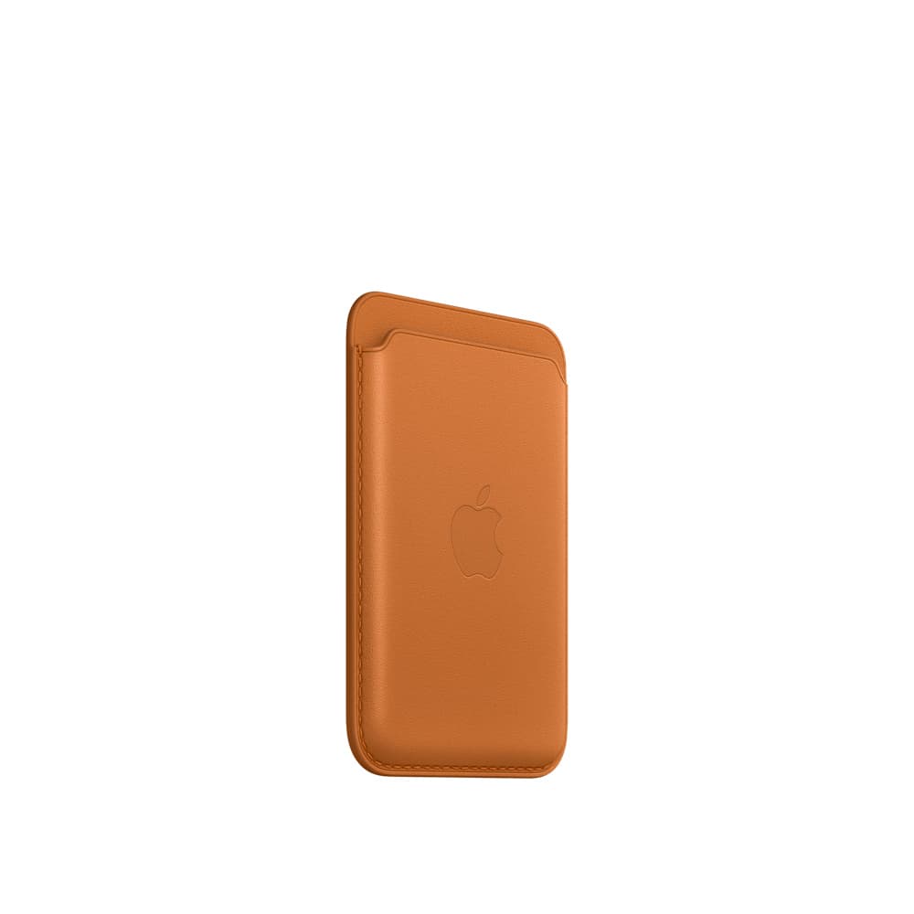 HUSA Smartphone Apple, pt iPhone, tip portofel, piele, MagSafe, maro, "mm0q3zm/a" — miniatură