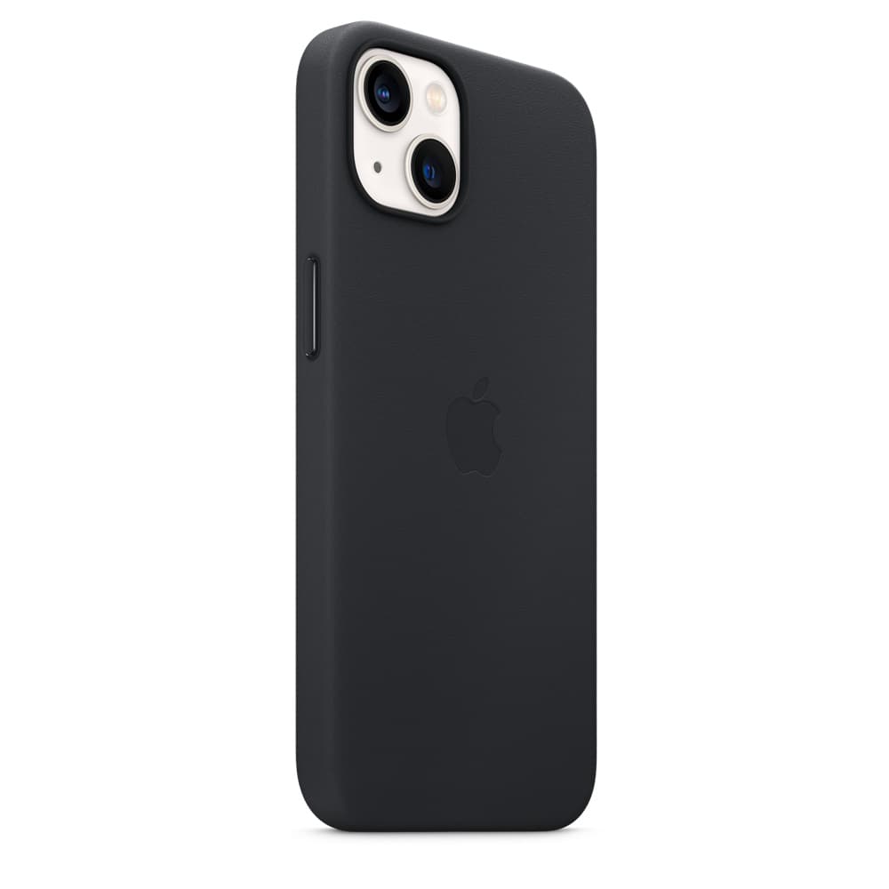 HUSA Smartphone Apple, pt iPhone 13, tip back cover (protectie spate) cu MagSafe, piele, MagSafe, negru, "mm183zm/a" — miniatură