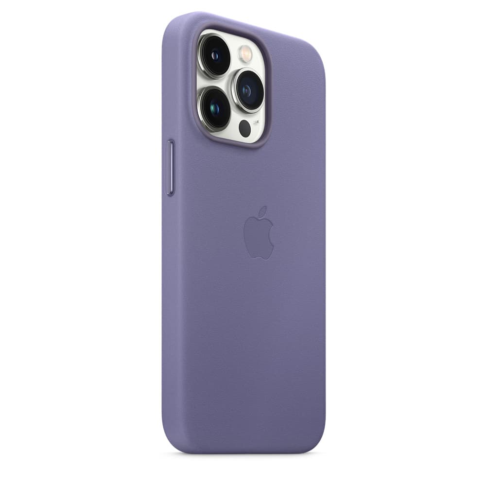 HUSA Smartphone Apple, pt iPhone 13 Pro, tip back cover (protectie spate) cu MagSafe, piele, MagSafe, mov, "mm1f3zm/a" — miniatură