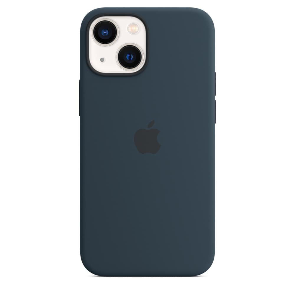 HUSA Smartphone Apple, pt iPhone 13 mini, tip back cover (protectie spate) cu MagSafe, silicon, MagSafe, albastru, "mm213zm/a"