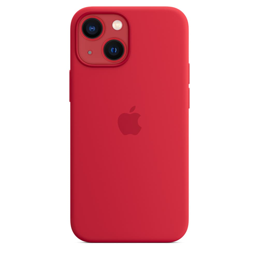 HUSA Smartphone Apple, pt iPhone 13 mini, tip back cover (protectie spate) cu MagSafe, silicon, MagSafe, rosu, "mm233zm/a" — miniatură
