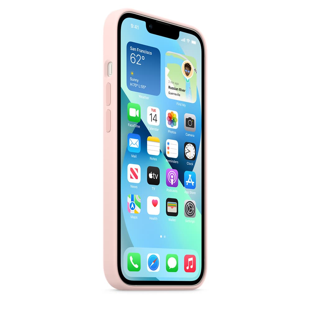 HUSA Smartphone Apple, pt iPhone 13, tip back cover (protectie spate) cu MagSafe, silicon, MagSafe, roz, "mm283zm/a" — miniatură
