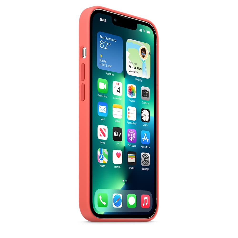 HUSA Smartphone Apple, pt iPhone 13 Pro, tip back cover (protectie spate) cu MagSafe, silicon, MagSafe, roz, "mm2e3zm/a" — miniatură