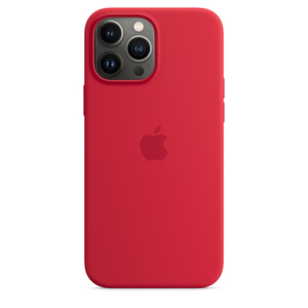 HUSA Smartphone Apple, pt iPhone 13 Pro Max, tip back cover (protectie spate) cu MagSafe, silicon, MagSafe, rosu, "mm2v3zm/a"
