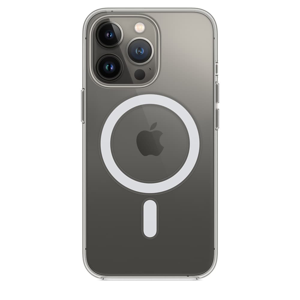 HUSA Smartphone Apple, pt iPhone 13 Pro, tip back cover (protectie spate) cu MagSafe, silicon, MagSafe, transparent, "mm2y3zm/a"