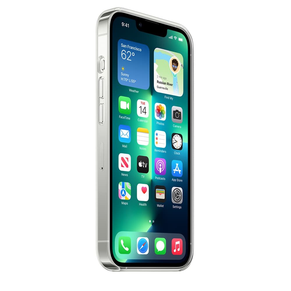 HUSA Smartphone Apple, pt iPhone 13 Pro, tip back cover (protectie spate) cu MagSafe, silicon, MagSafe, transparent, "mm2y3zm/a" — miniatură