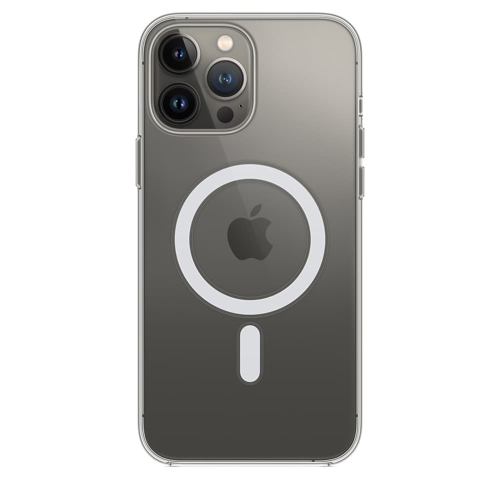 HUSA Smartphone Apple, pt iPhone 13 Pro Max, tip back cover (protectie spate) cu MagSafe, silicon, MagSafe, transparent, "mm313zm/a"