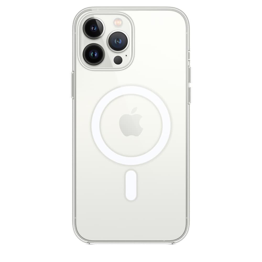 HUSA Smartphone Apple, pt iPhone 13 Pro Max, tip back cover (protectie spate) cu MagSafe, silicon, MagSafe, transparent, "mm313zm/a" — miniatură
