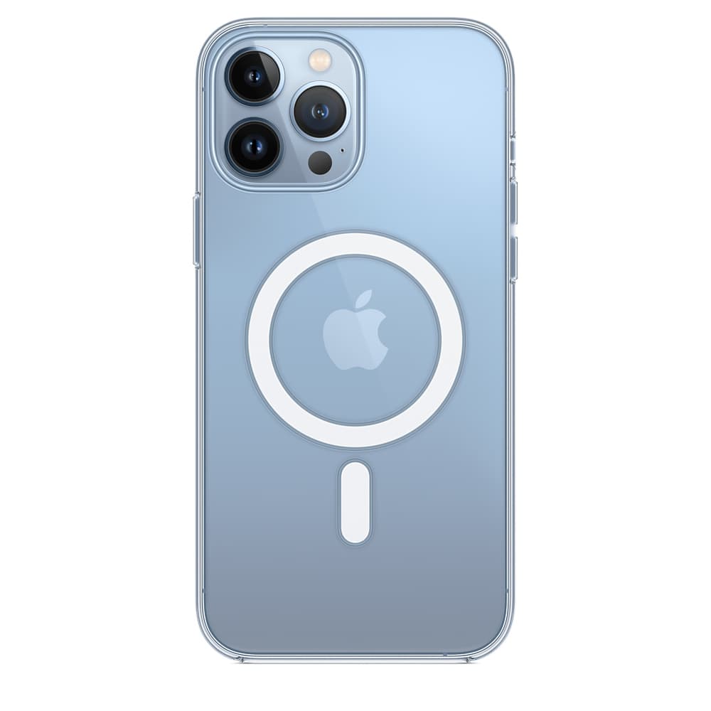 HUSA Smartphone Apple, pt iPhone 13 Pro Max, tip back cover (protectie spate) cu MagSafe, silicon, MagSafe, transparent, "mm313zm/a" — miniatură