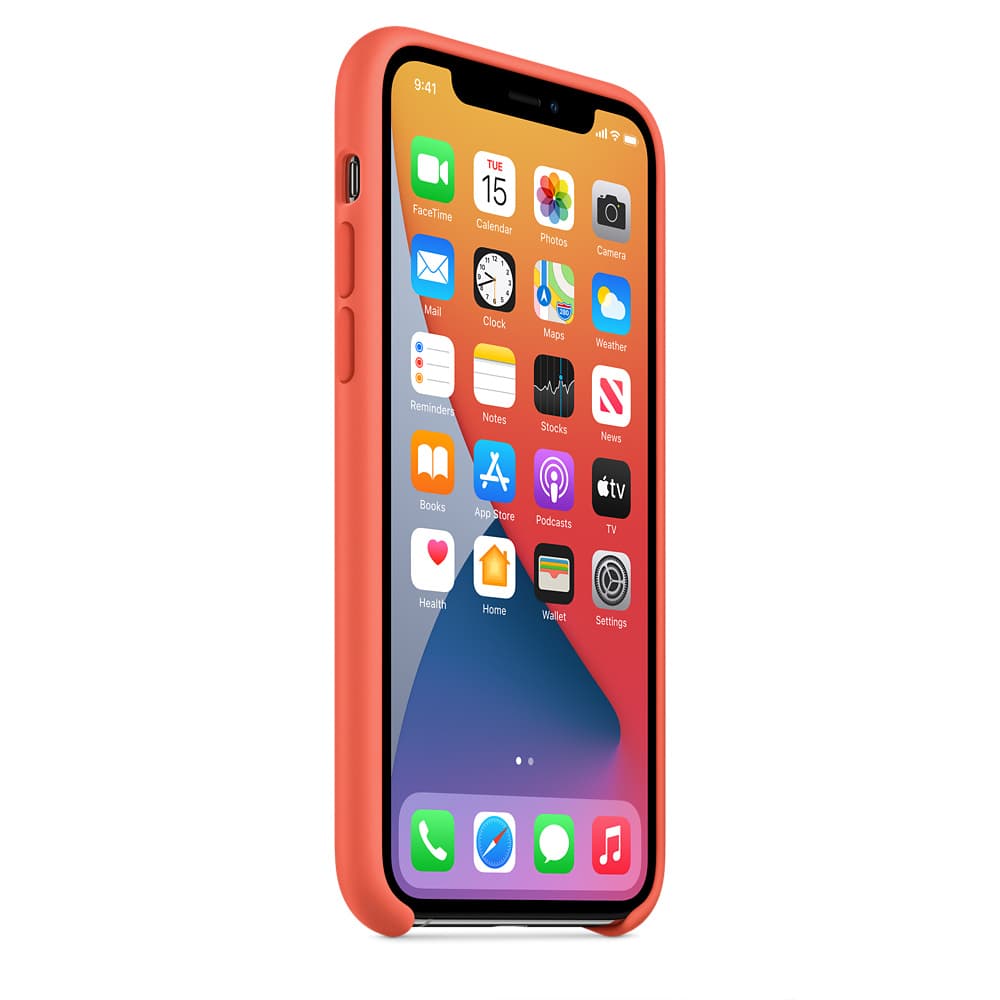 HUSA Smartphone Apple, pt iPhone 11 Pro, tip back cover (protectie spate), silicon, ultrasubtire, portocaliu, "mwyq2zm/a" — miniatură