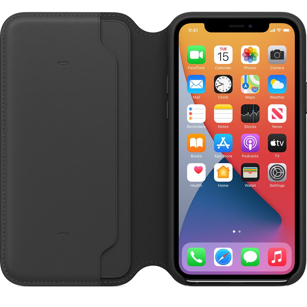 HUSA Smartphone Apple, pt iPhone X, tip back cover (protectie spate), piele, ultrasubtire, negru, "mqrv2zm/a" — miniatură