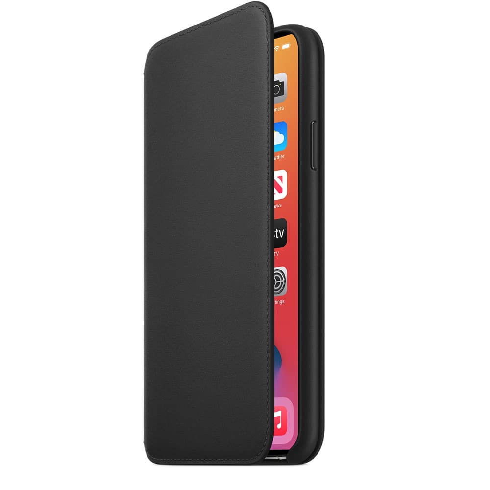 HUSA Smartphone Apple, pt iPhone 11 Pro Max, tip back cover (protectie spate), piele, ultrasubtire, negru, "mx082zm/a" — miniatură