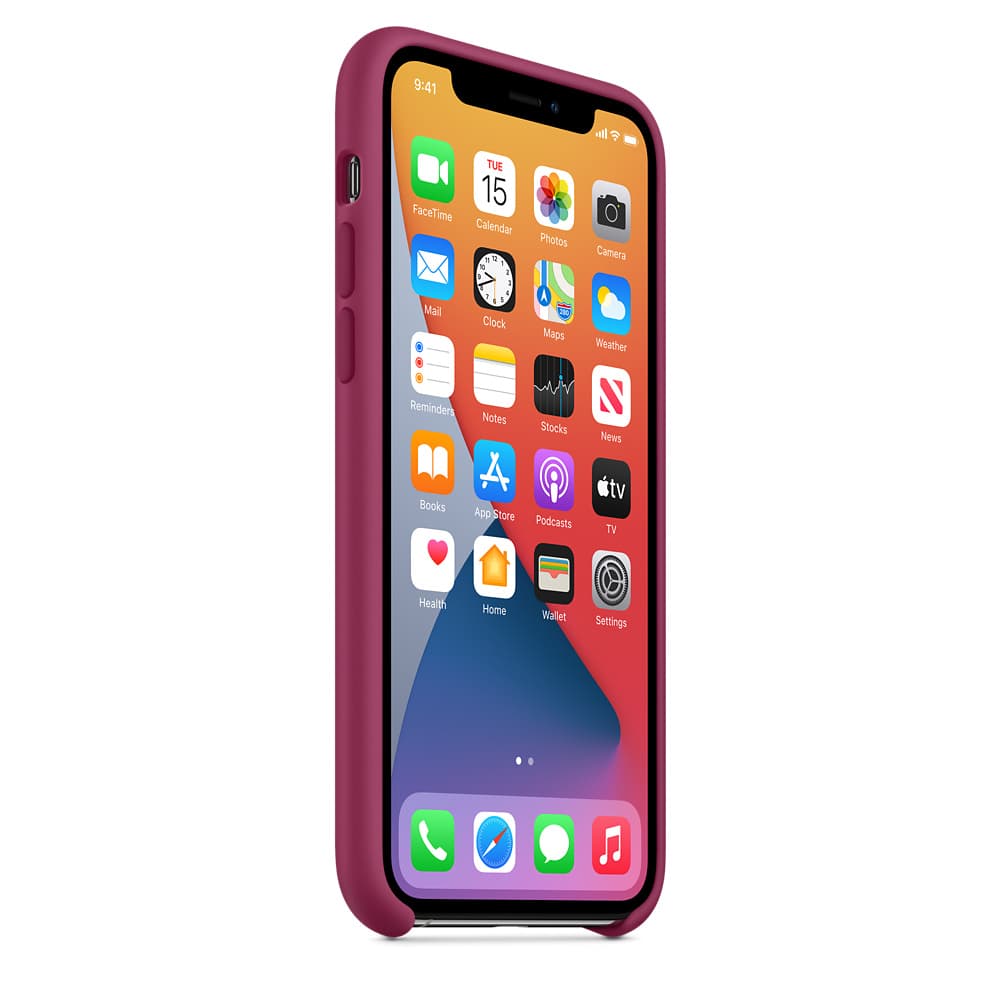 HUSA Smartphone Apple, pt iPhone 11 Pro, tip back cover (protectie spate), silicon, ultrasubtire, rosu, "mxm62zm/a" — miniatură