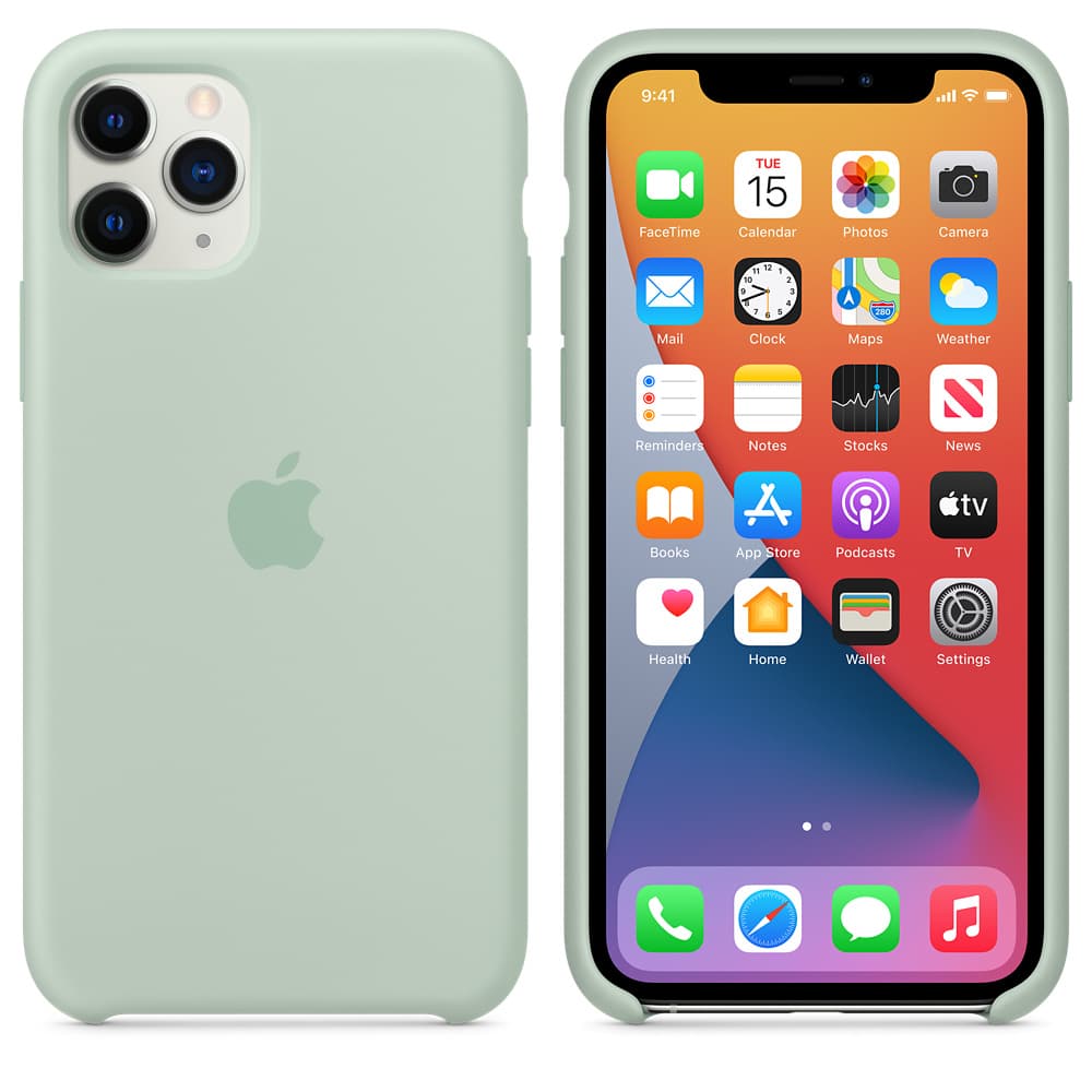 HUSA Smartphone Apple, pt iPhone 11 Pro, tip back cover (protectie spate), silicon, ultrasubtire, gri, "mxm72zm/a" — miniatură
