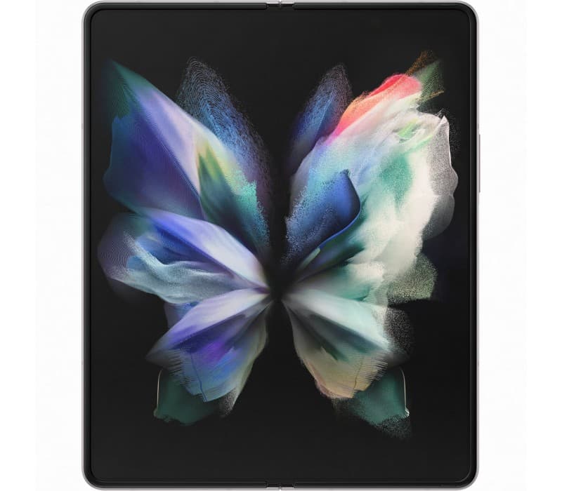 SMARTphone Samsung, "Galaxy Z Fold3" ecran 7.6 inch, dual sim, rez. camera 12 Mpix, memorie interna 512 GB, 5G, Android, acumulator 4400 mAh, argintiu, "SM-F926BZSGEUE" — miniatură