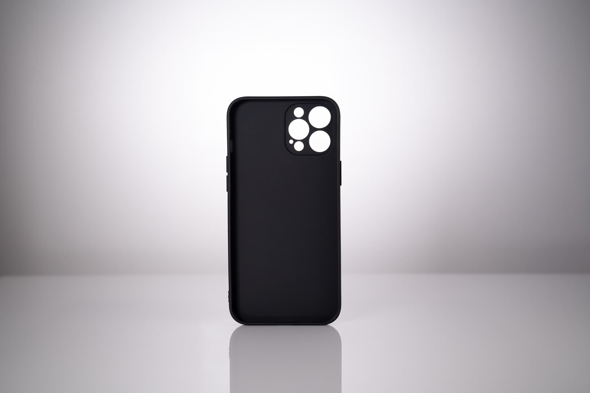 Husa Iphone 12 Pro Max Spacer, grosime 1.5mm, material flexibil TPU, negru "SPPC-AP-IP12PM-TPU" — miniatură