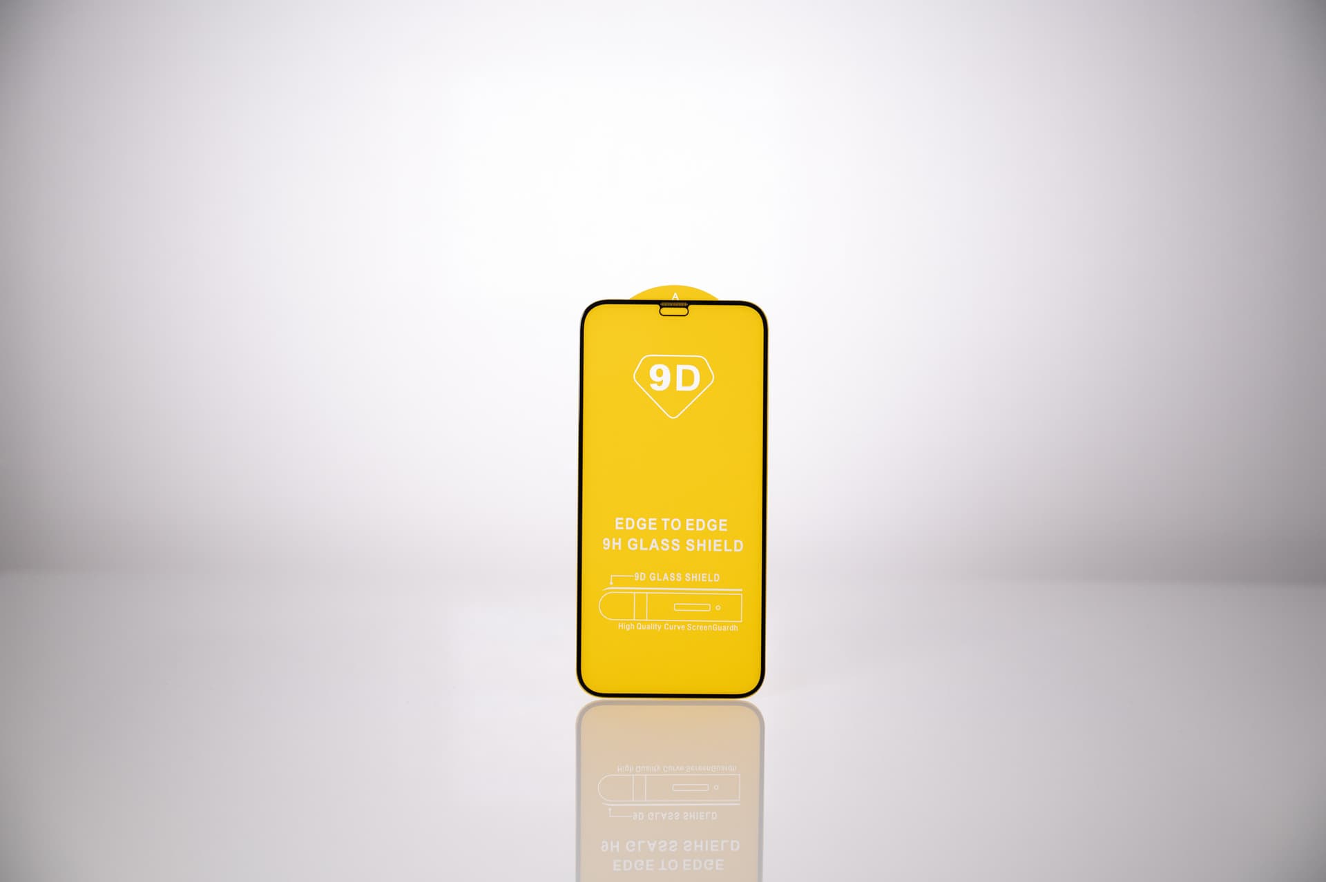 FOLIE STICLA Spacer pentru Iphone 12 Mini, grosime 0.3mm, acoperire totala ecran, strat special anti-ulei si anti-amprenta, Tempered Glass, sticla 9D, duritate 9H "SPPG-AP-IP12M-TG" — miniatură
